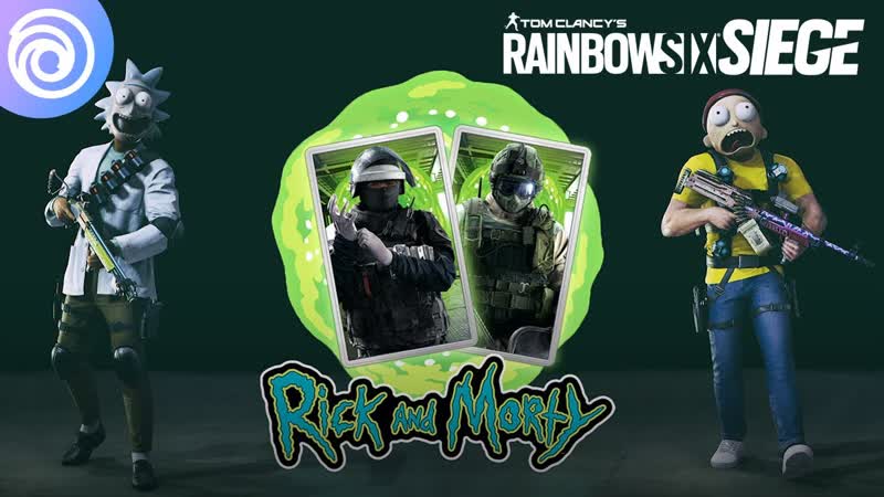 Рик и морти в tom clancy’s rainbow six siege