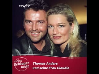 Thomas anders und seiner claudia zur porzellanhochzeit