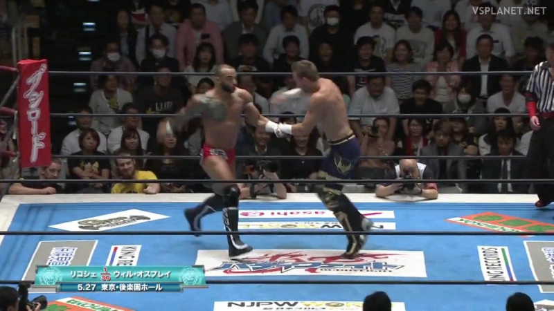 Will ospreay vs ricochet, njpw best of the super juniors (d6)