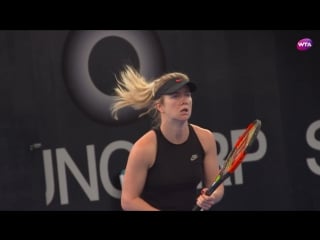 Elina svitolina practice brisbane 2018