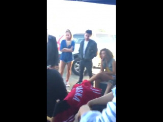 Jack and jack alli on the set of her music video shoot