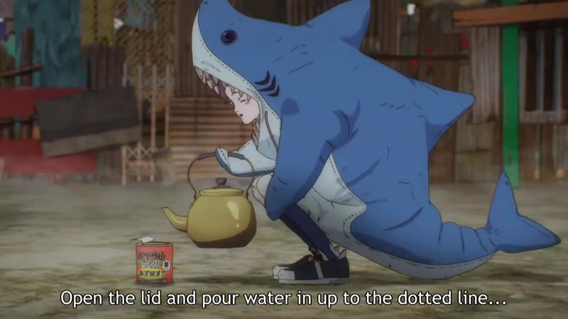 Dorohedoro ebisu is shark