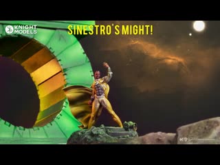 Sinestro corps knight models