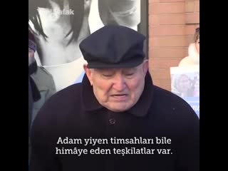 Uygurlu yaşlı adam hayvan kadar değerimiz yok(480p) mp4