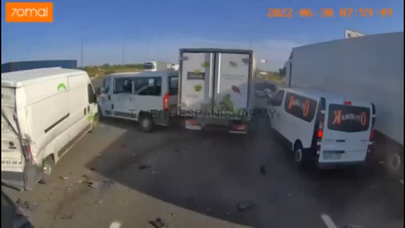 Furgoneta robada, escudo humano, policía, valencia, españa