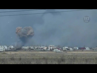 Видео взрывов на военных складах в балаклее