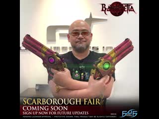 Bayonetta – scarborough fair prop replica