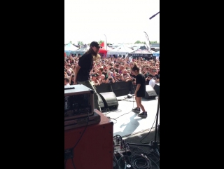 Luna and knocked loose do warped tour 2017