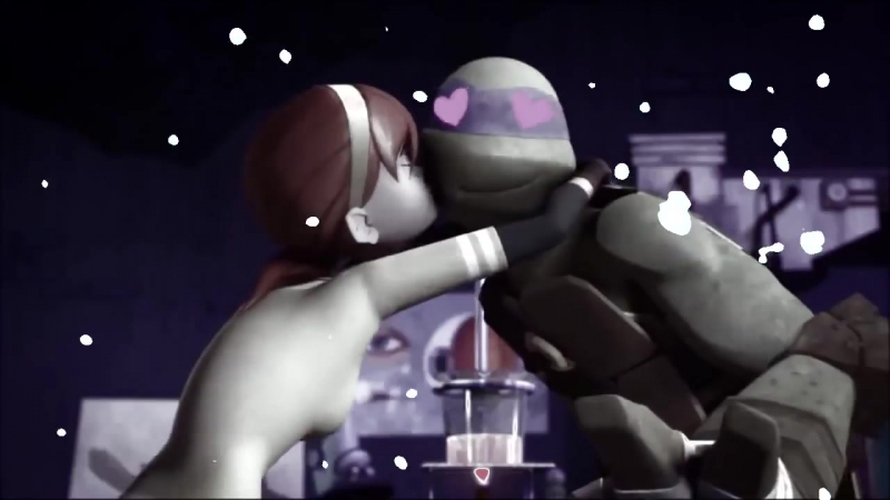 [tmnt] донни и эйприл это все она