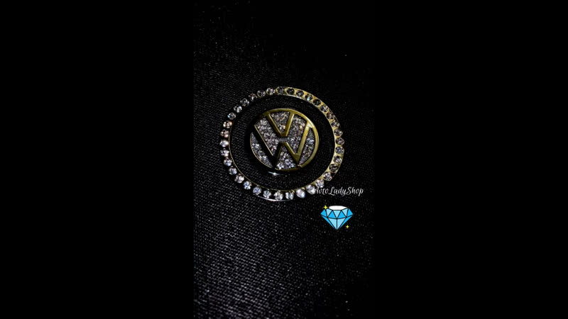 Кольцо и лого на кнопку старт «volkswagen»