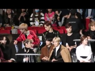 [fancam] 151202 mama hk got7 mark jb focus jbs naughty hand so funny