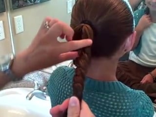 Ponytails triple twist ponytail cute girls hairstyles