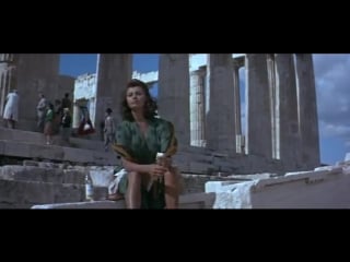 Σοφία λώρεν στην ακρόπολη 1957 sophia loren in athens acropolis boy on a dolphin