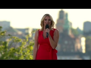 Sanna nielsen stockholm i mitt hjärta (allsång på skansen )