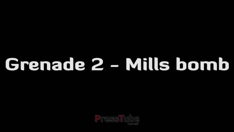 Гранаты под гидравлическим прессом