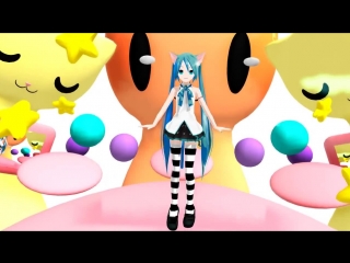 [vacaloid] miku hatsune ponponpon [mmd]