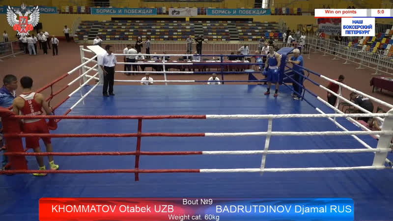 Khommatov otabek (uzb) vs badrutdinov djamal (rus) 60kg