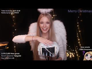 Asmr angel cosplay humming wave sounds sleep, study, meditation, tingles