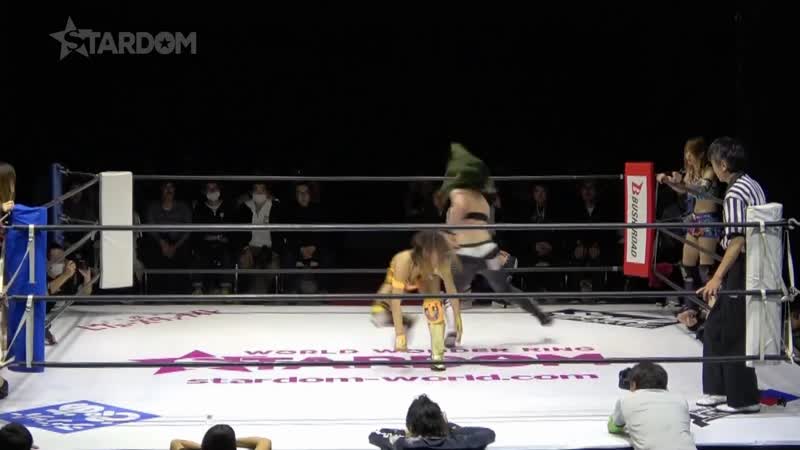 Arisa hoshiki, mayu iwatani tam nakano vs bea priestley, leo onozaki, momo watanabe utami hayashishita)