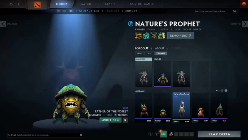 Dota 2 reborn all new interface preview