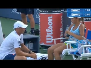 Yulia putintseva another epic on court coaching