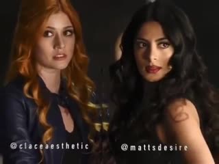 Shadowhunters | clary fray x izzy lightwood | vine