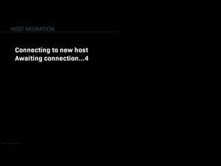 Haven't seen a host migration since bo2 modern warfare