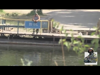 Всу в шоке от наглости ополченца разгуливающего у них под носом