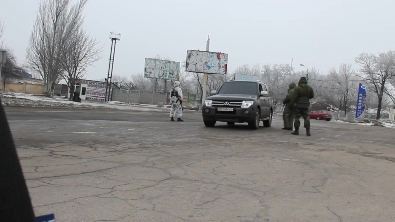 Проверка на блокпосту днр донецк смолянка