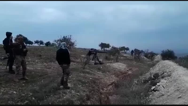 Боевики хташ заптурили тачанку "зинок" на западе провинции алеппо