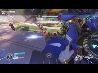 When the winston ult boops you into the perfect grav angle