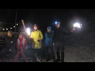 2020 01 25 ночёа в зимнем лесу