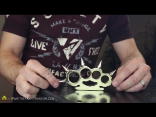 How to make brass knuckles, from bullet shells