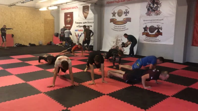 Тренироа в спортивном клубе "исток", подпорожье