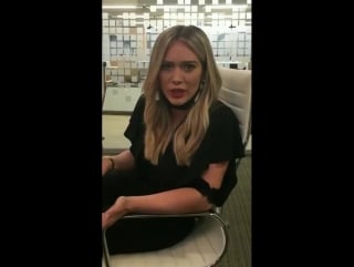 @tvline on instagram story @hilaryduff shares a line from @youngertv season 4, totally out of context