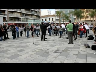 Ravels bolero, amazing youngest flashmob! (spain)