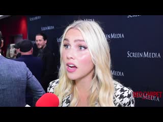Claire holt interviewed at la premiere for the new film, a porn separation, in theaters may 17th