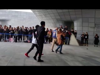 170328 hojoon and xero at seoul fashion week @ra kiba lp