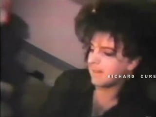 The cure backstage estadio ferro, argentina 1987 #thecure