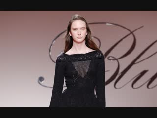 Polina zavialova #eskimomodels for blumarine fall winter 2019 2020