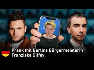 Telefonstreich mit berlins bürgermeisterin franziska giffey