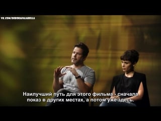 Дебора и мурило на передаче o país do cinema (рус суб )