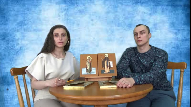 Иконы в окладе с горячей эмалью