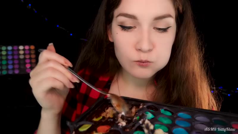 Candy porn video – Асмр едим палетку (съедобную) 💄🍴 asmr eating candy makeup palette (edible)
