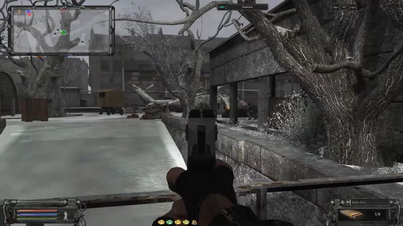 [fladar] легально проник к сидоровичу за прилавок stalker nature winter v2 3 black edition #3