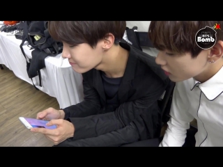 [bangtan porn] playing the rhythm game ( and v's making a song)