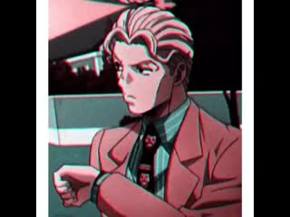 ↬ jojo bizarre adventure ⁝ yoshikage kira edit || anime edit