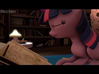 Snacks for reading (sfm pony vore)