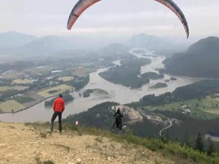 My quadriplegic father was a pilot for thirty years before becoming paralyzed he went paragliding for the first time yesterday