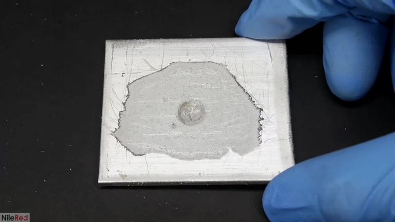 Аллюминий и ртуть взаимодействие